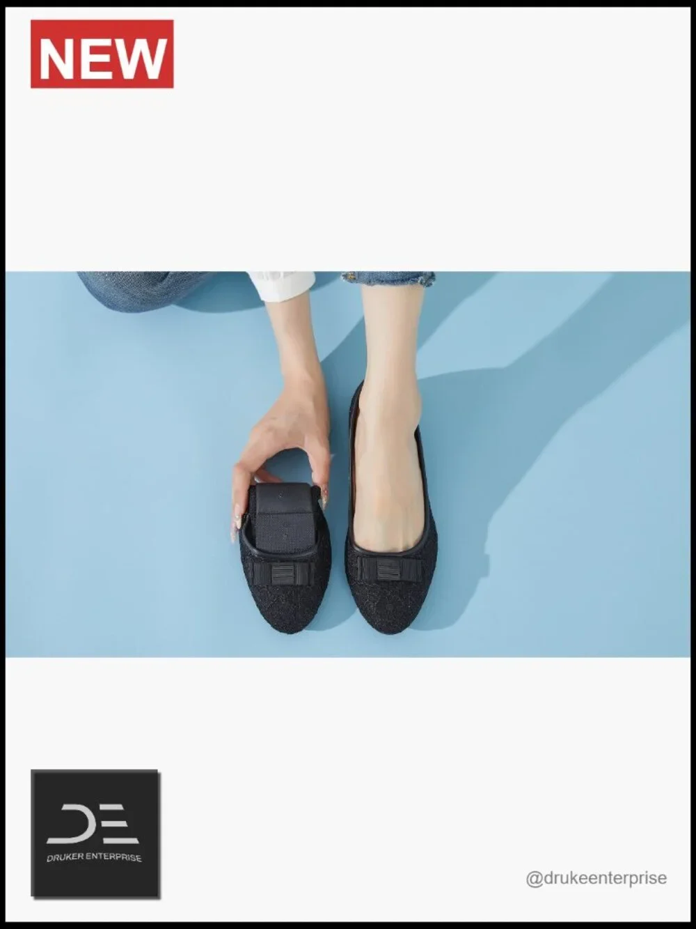 Lace Ballet Flats Women Slip-on Comfortable Dressy Flat Wedding Office Shoes